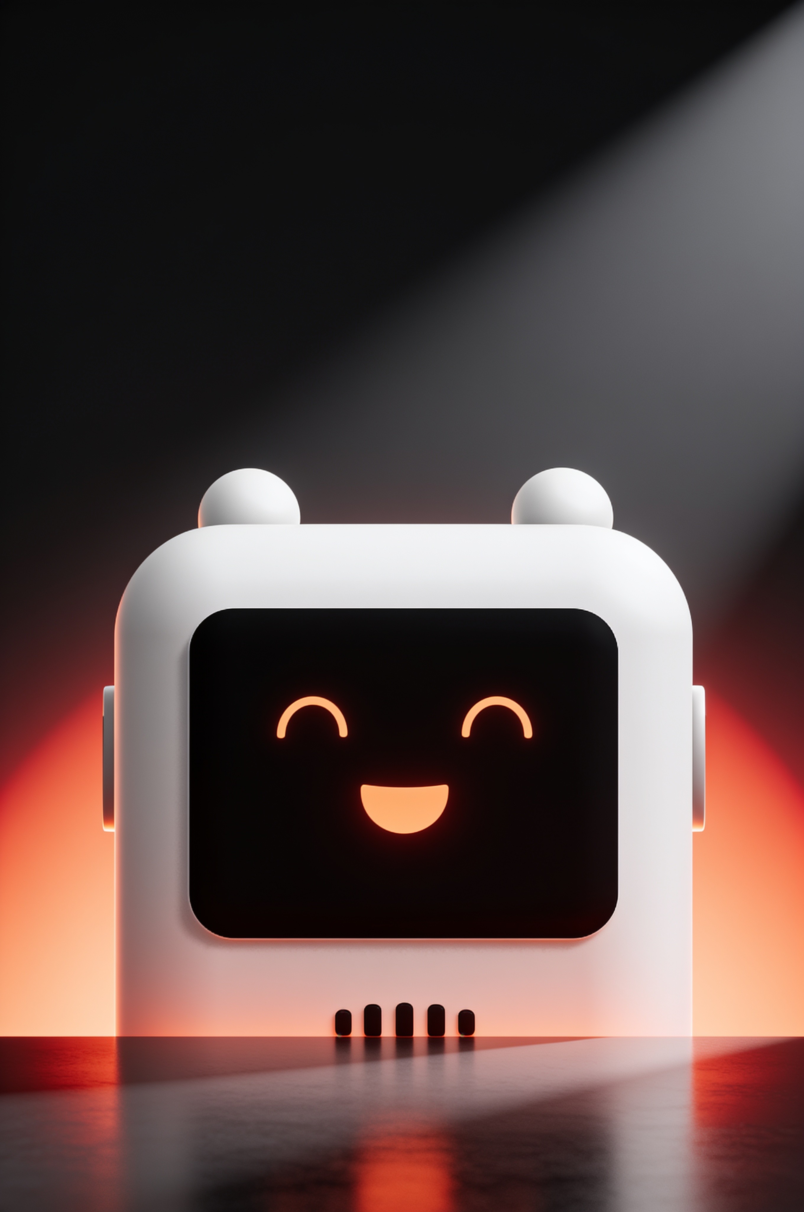 Front view of the Sonora home AI device