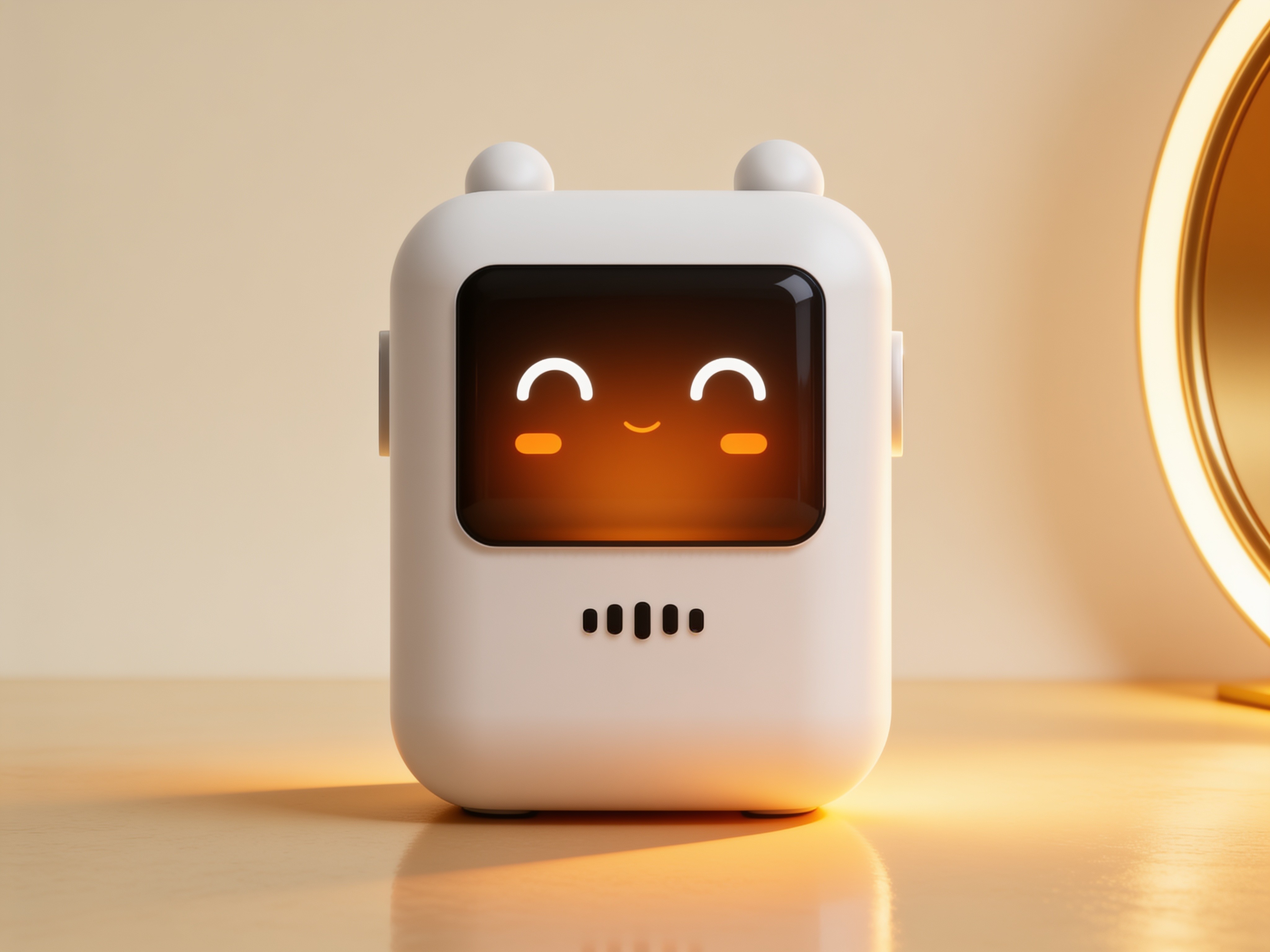 Sonora, a small white voice AI home device