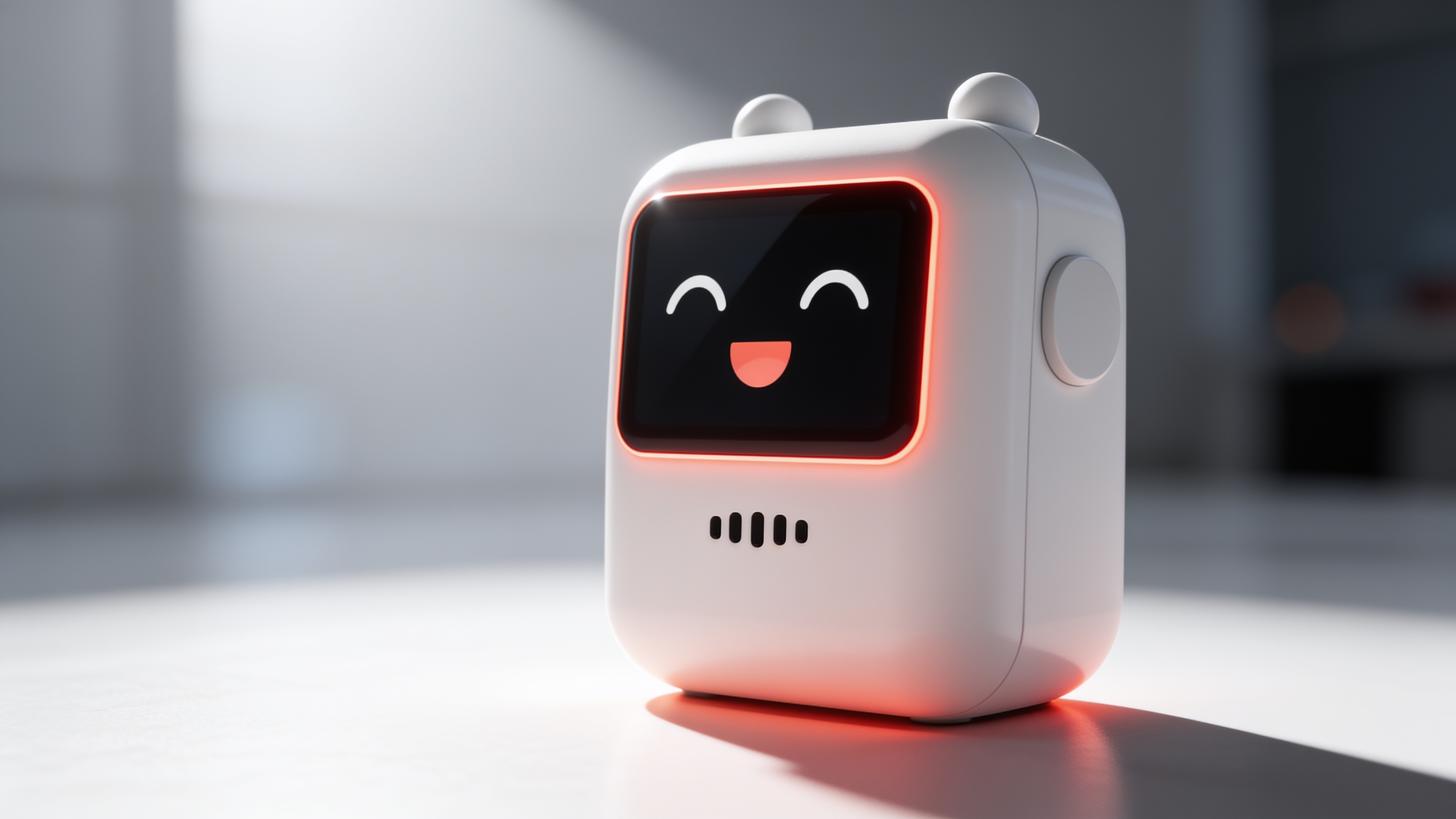 Sonora, a small white voice AI home device