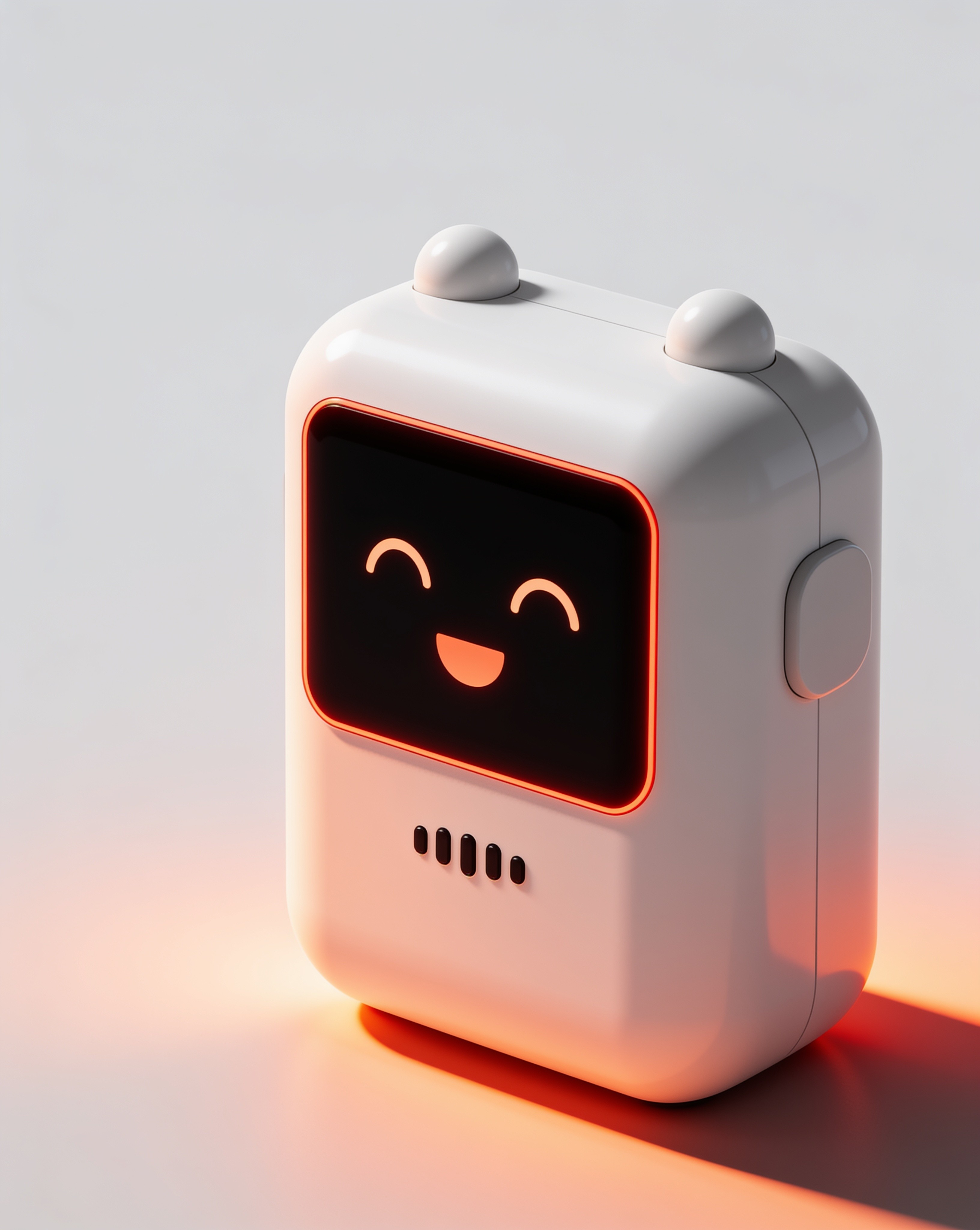 Front view of the Sonora home AI device